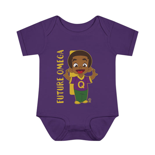 Future Omega - Infant Baby Rib Bodysuit