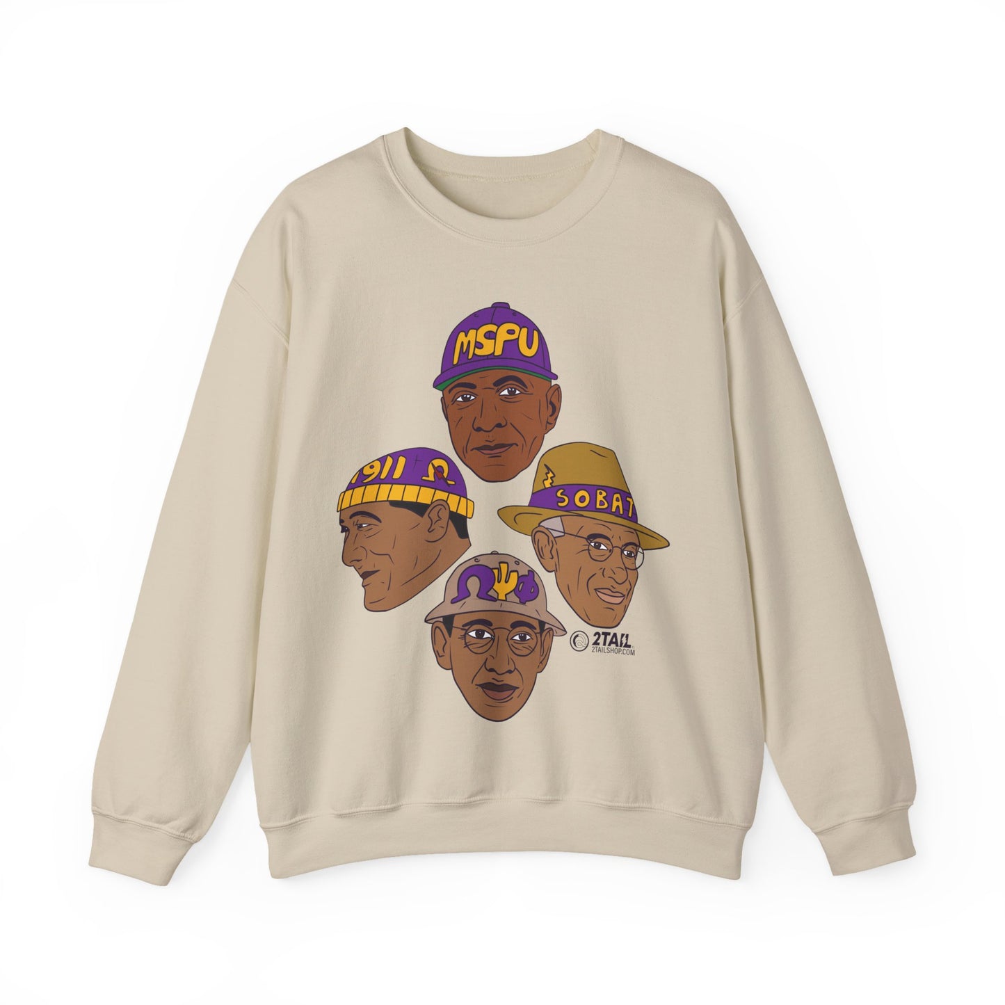 O Most Noblemen of Omega Psi Phi - Unisex Heavy Blend™ Crewneck Sweatshirt