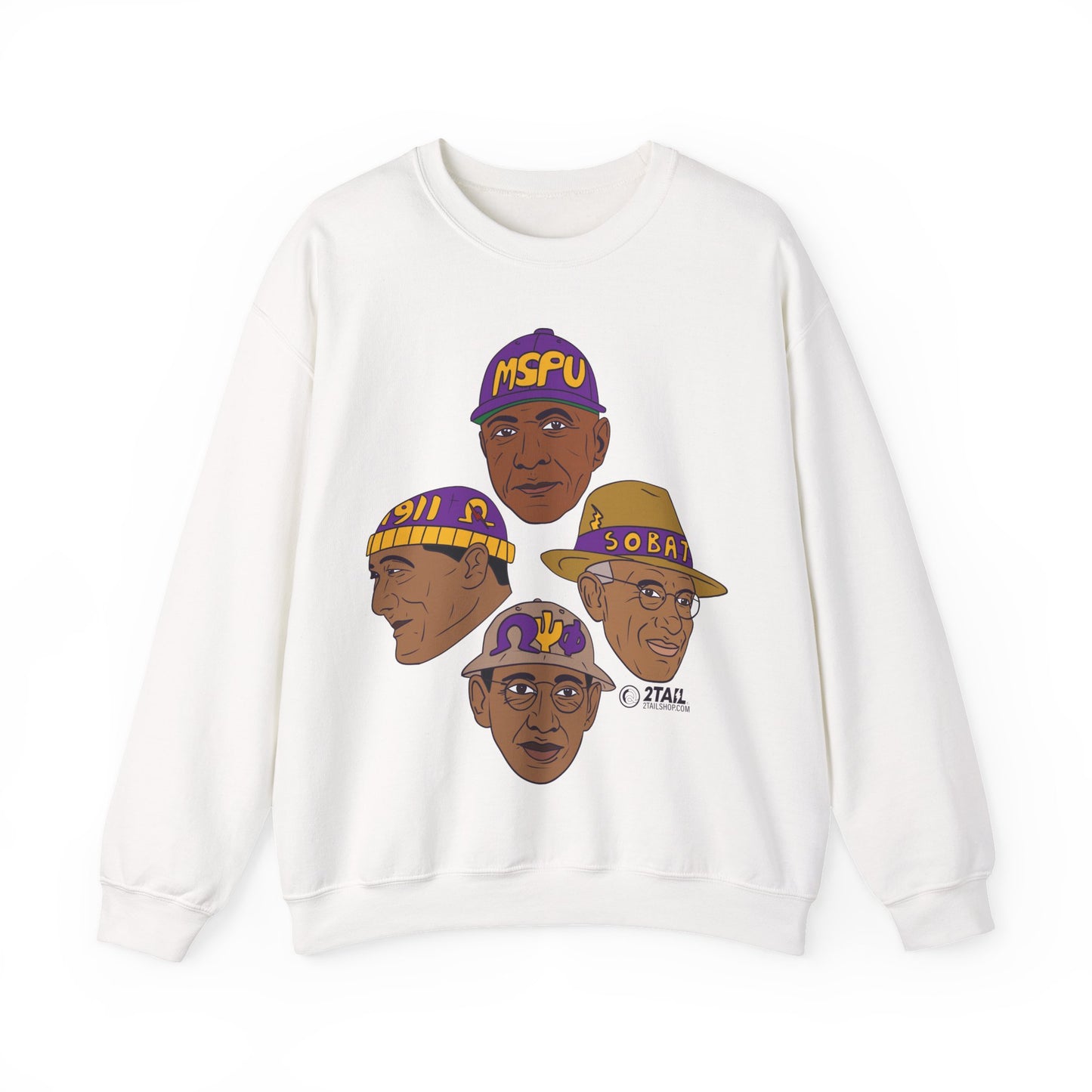 O Most Noblemen of Omega Psi Phi - Unisex Heavy Blend™ Crewneck Sweatshirt