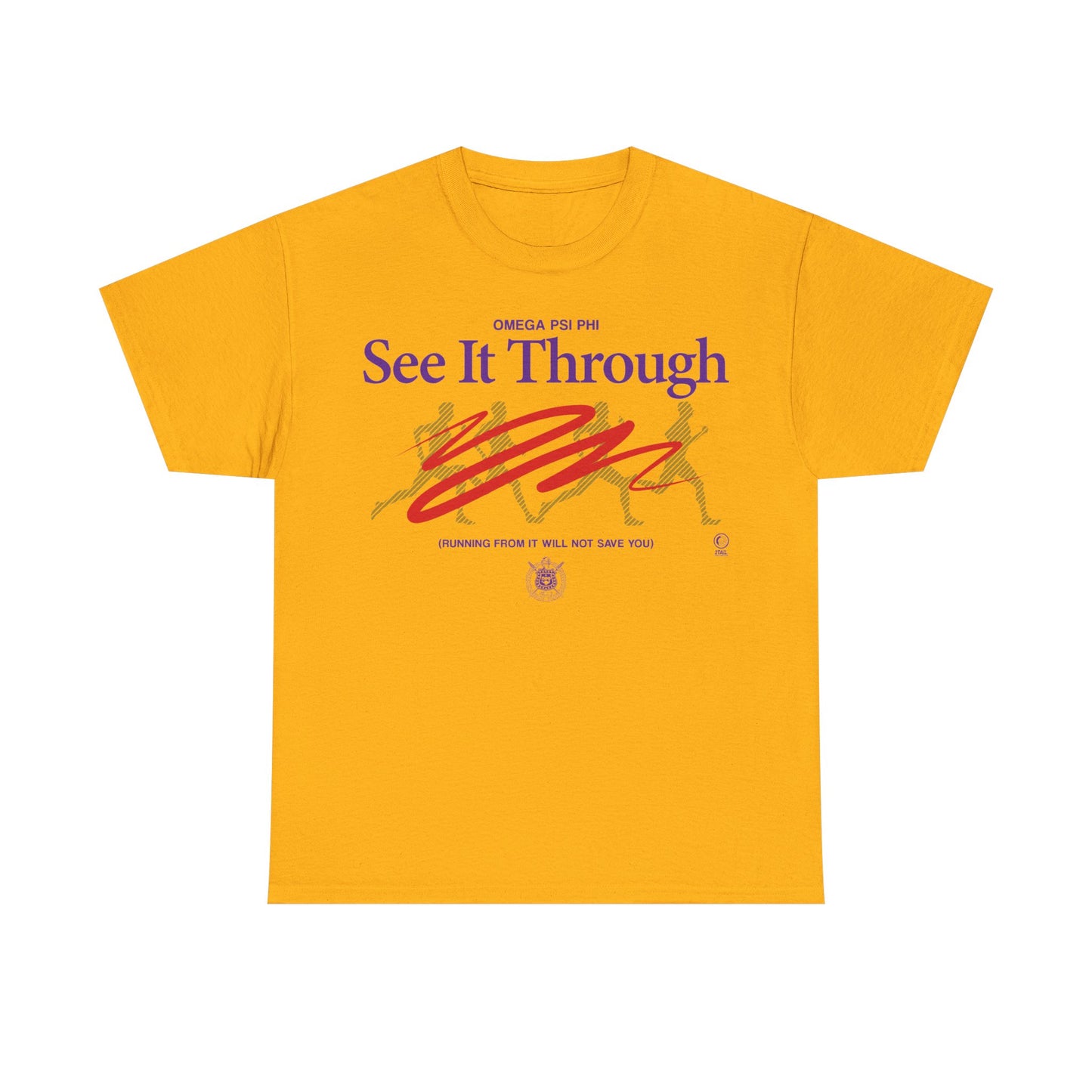 See It Through to Omega Psi Phi - Unisex Heavy Cotton Tee