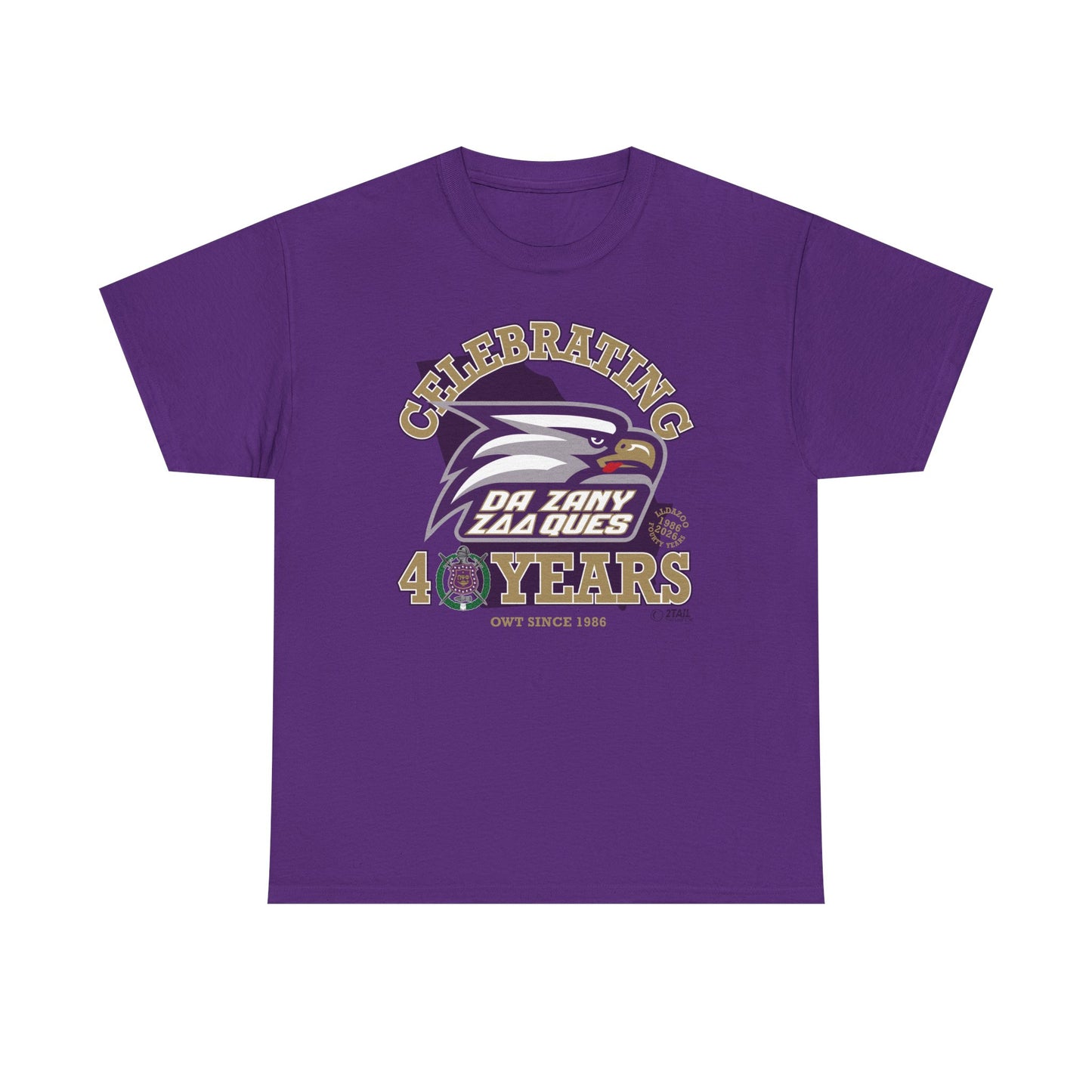 CUSTOM Zany ZOO Ques - Unisex Heavy Cotton Tee