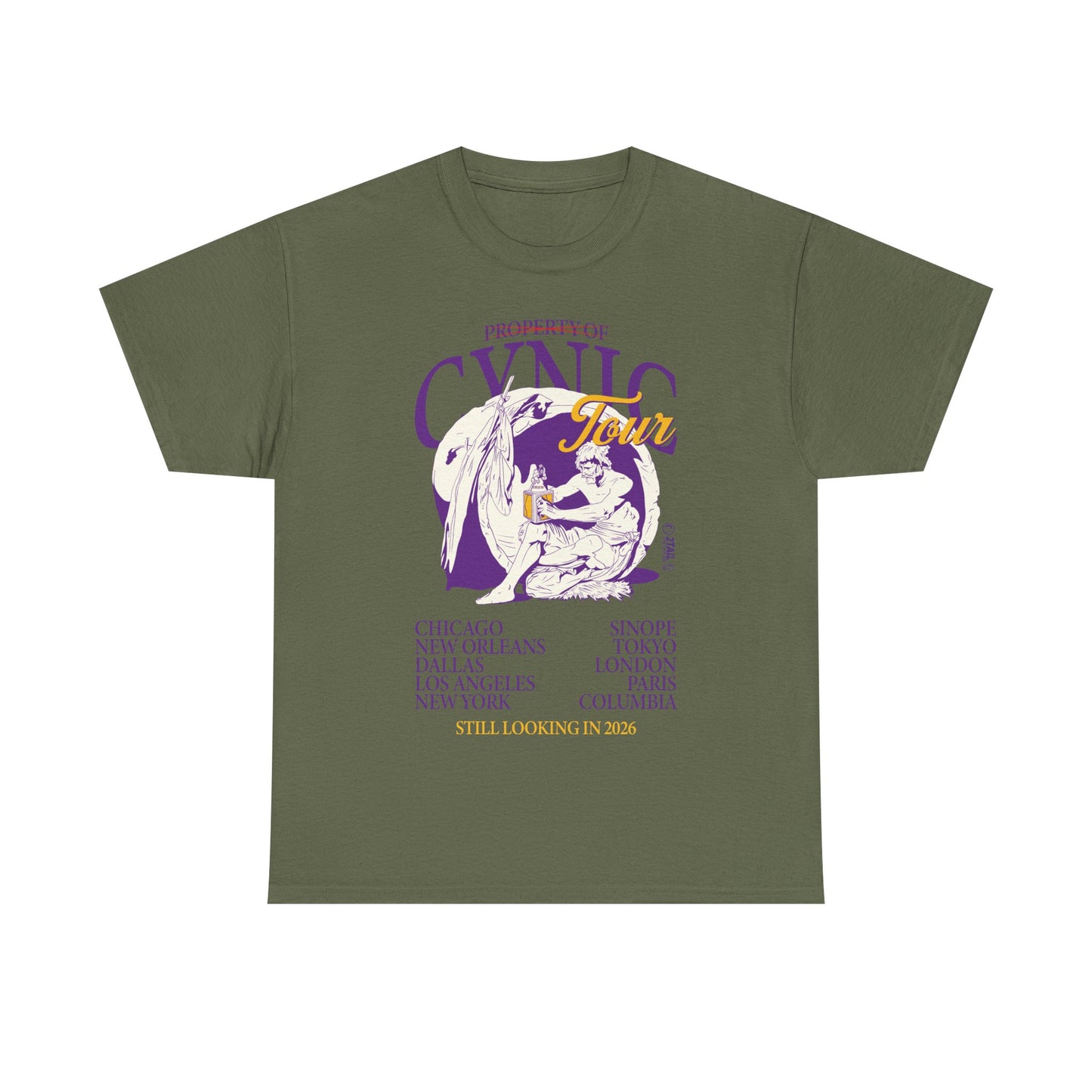 Cynic Tour 2026 - Unisex Heavy Cotton Tee