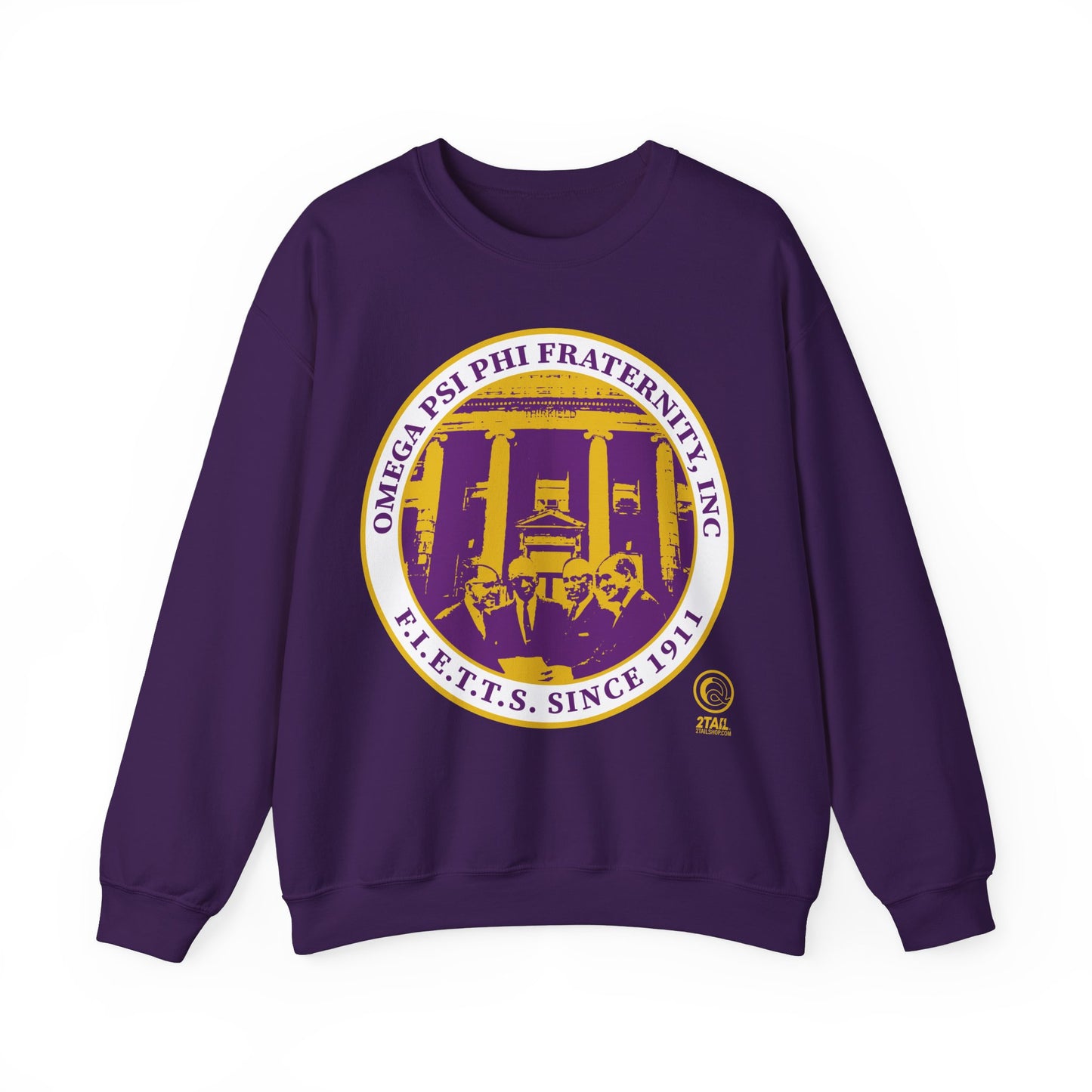 The Foundation of Omega Psi Phi - Unisex Heavy Blend™ Crewneck Sweatshirt