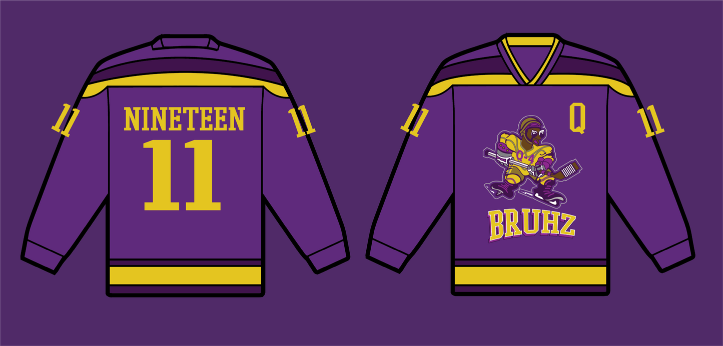 Mighty Bruhz Omega Psi Phi - Hockey Jersey