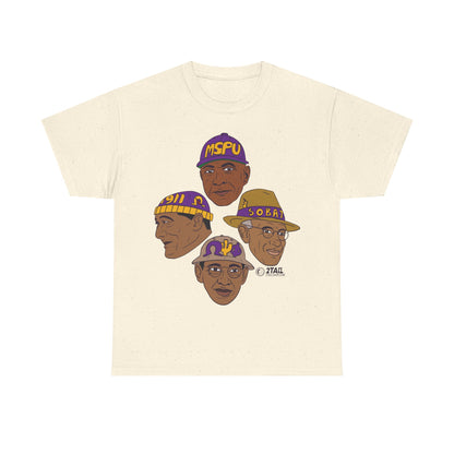 O Most Noblemen of Omega Psi Phi - Unisex Heavy Cotton Tee