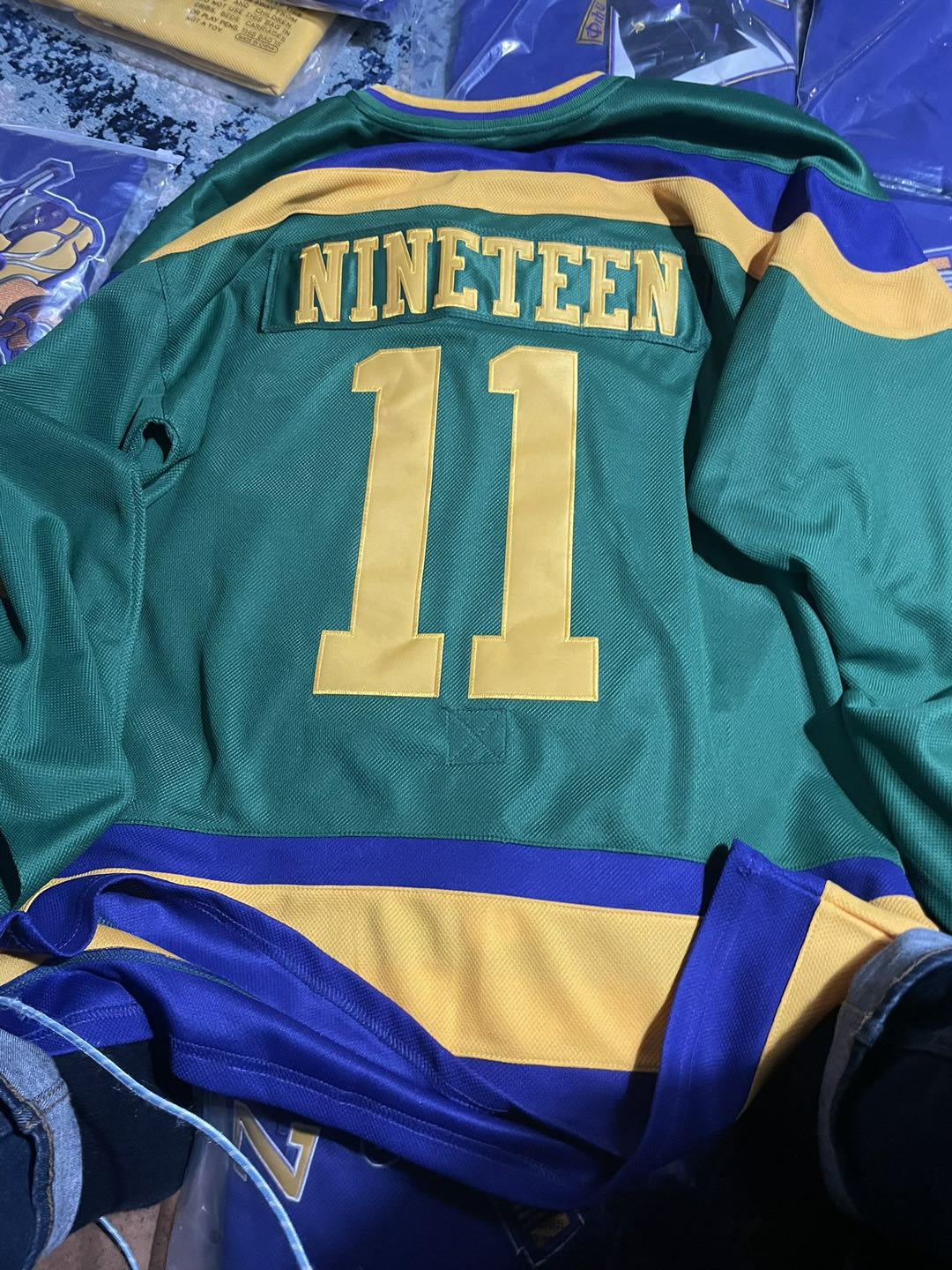Mighty Bruhz Omega Psi Phi - Hockey Jersey