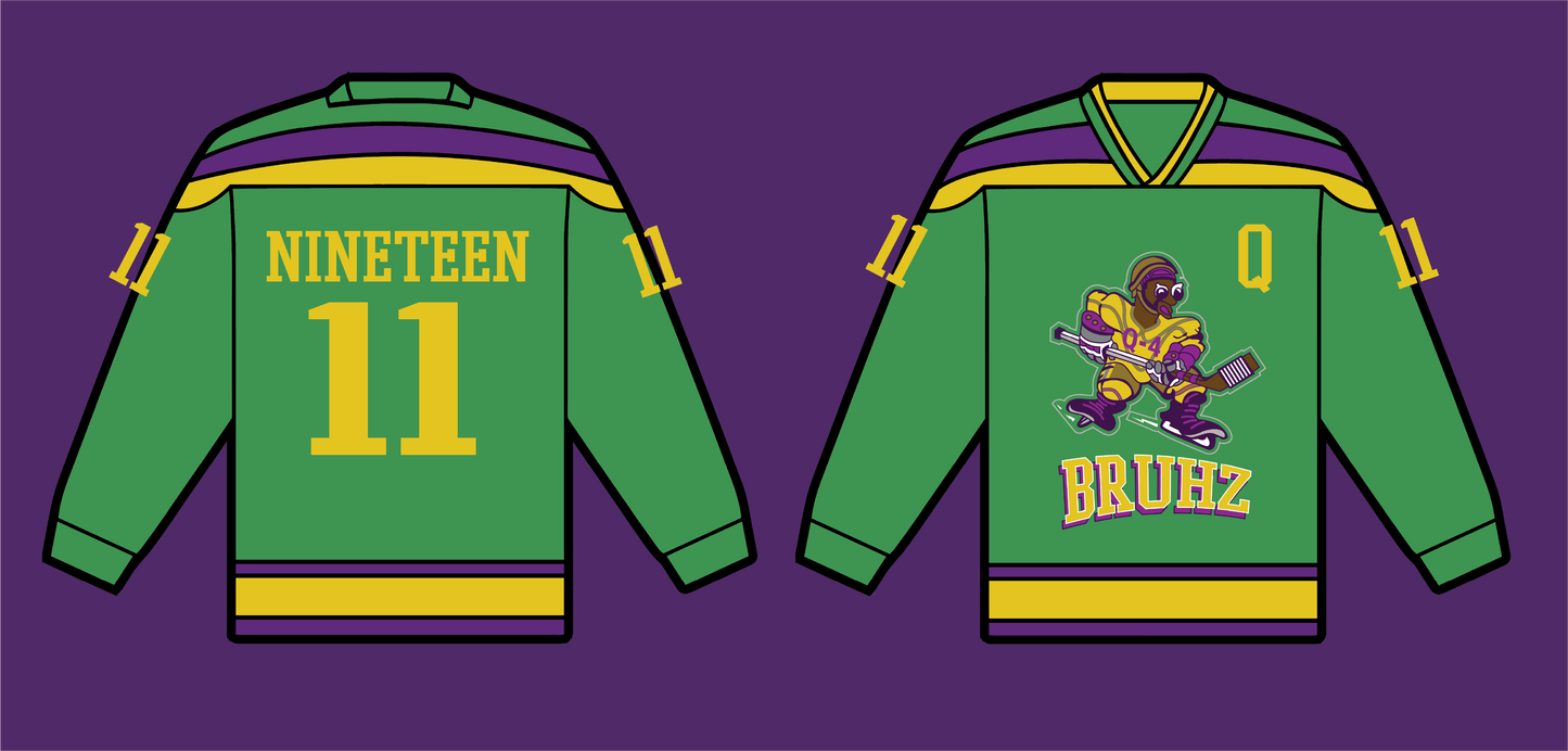 Mighty Bruhz Omega Psi Phi - Hockey Jersey
