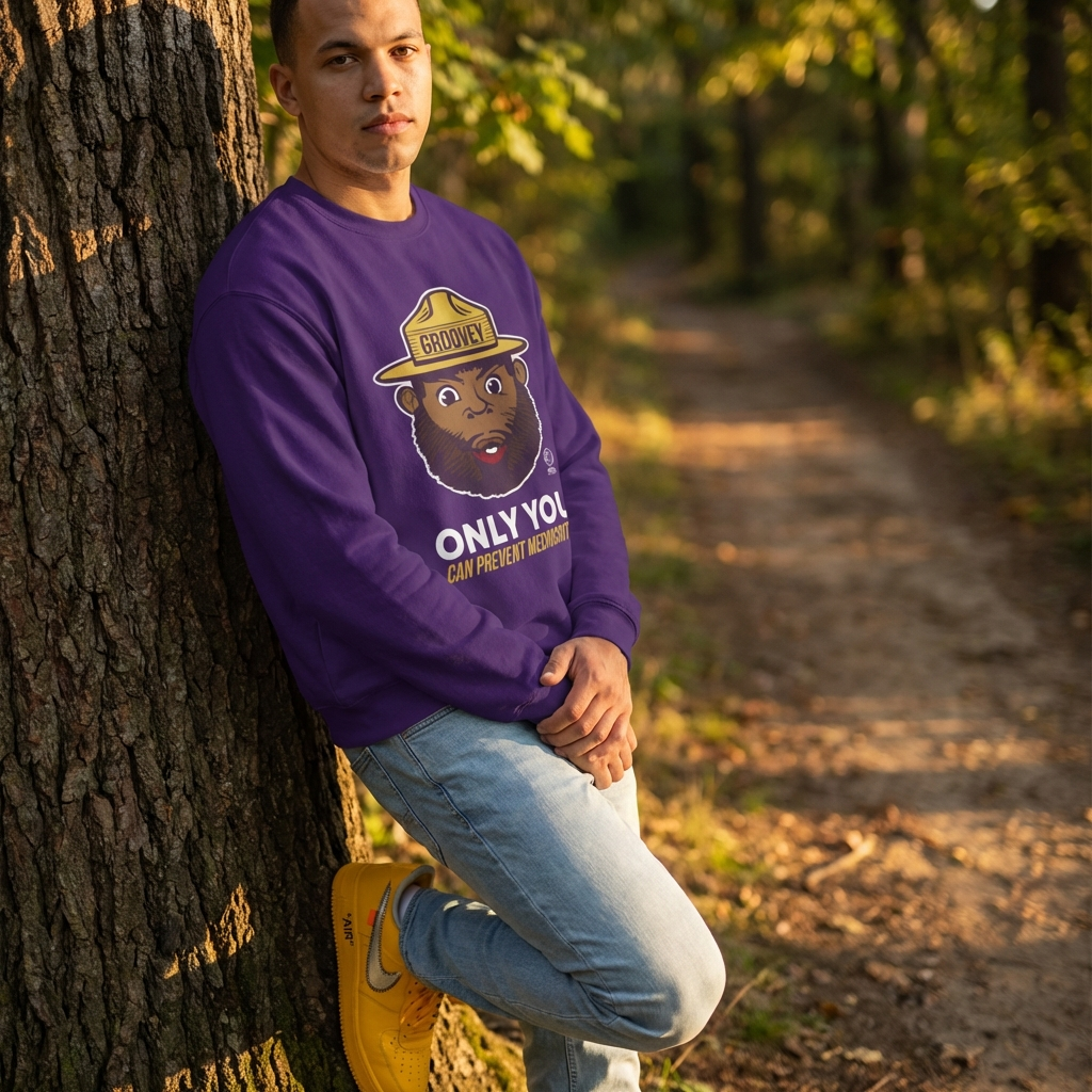 Groovey Bruhz - Unisex Heavy Blend™ Crewneck Sweatshirt