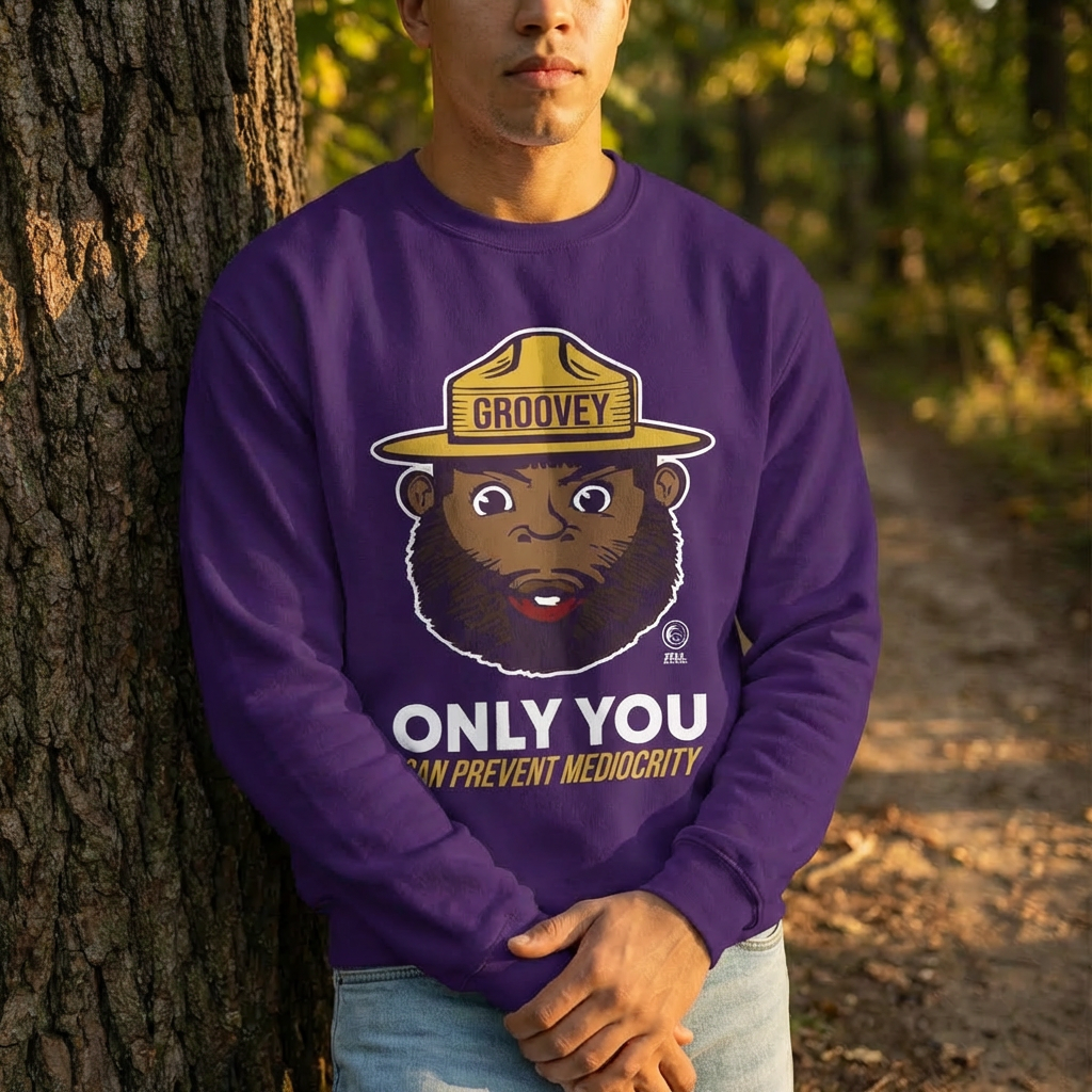 Groovey Bruhz - Unisex Heavy Blend™ Crewneck Sweatshirt