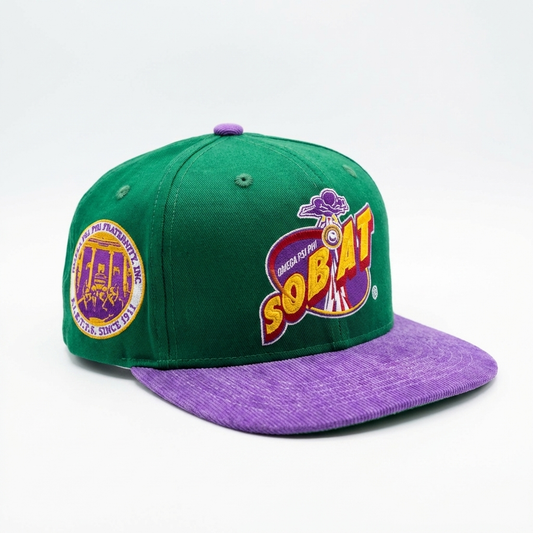 Omega Psi Phi Spring 2026 SOBAT - Structured Adjustable Snapback